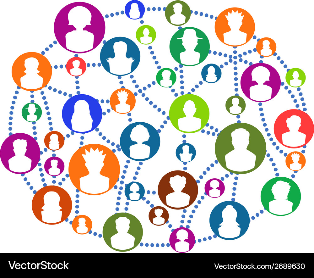 Global Network Connection Vector Image