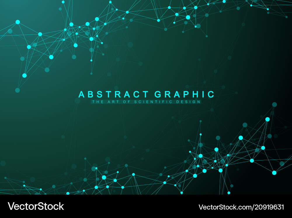 Geometric abstract background with connected lines Geometric abstract background with connected lines Vector Image