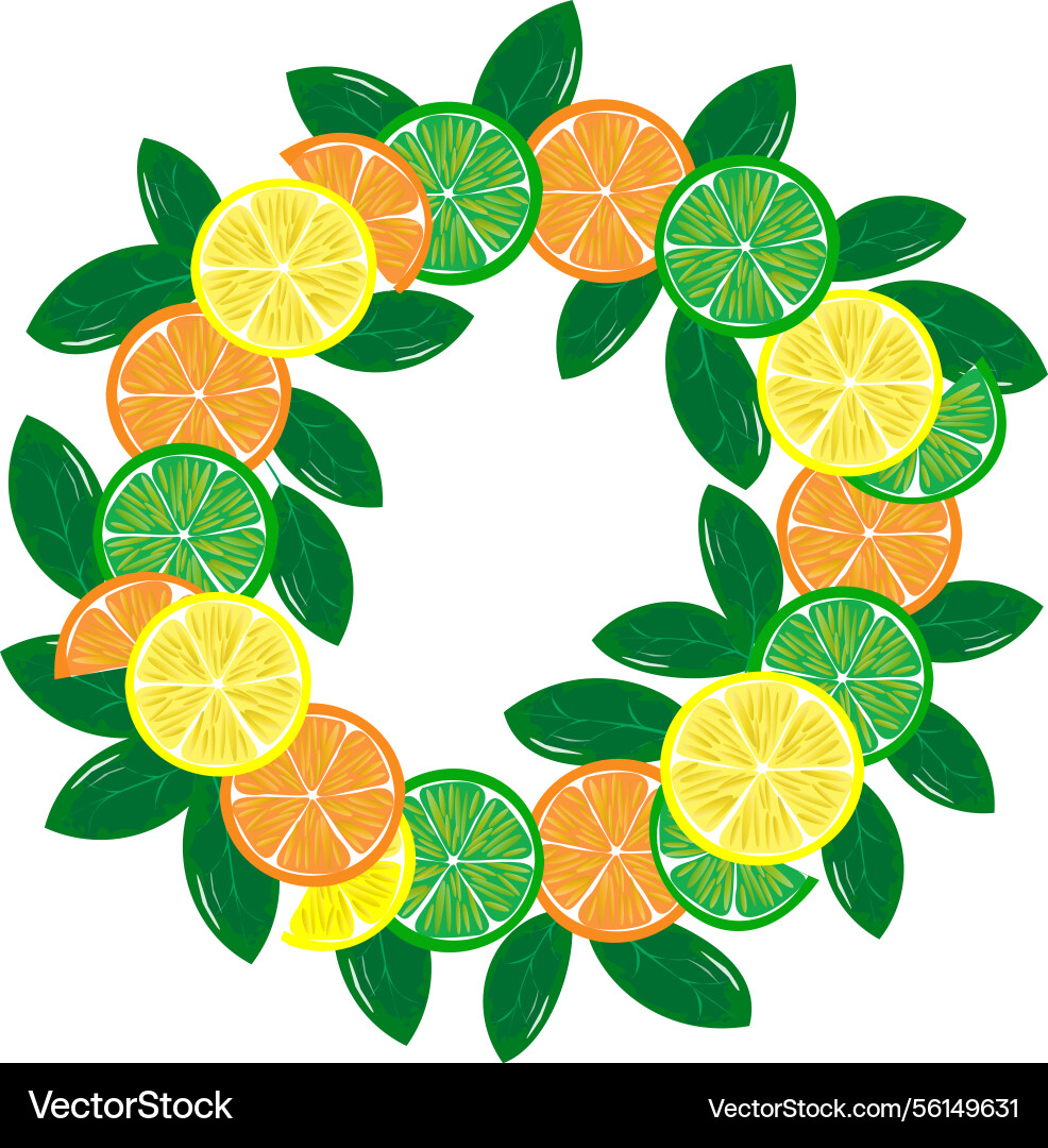 Seamless pattern background citrus slice Seamless pattern background citrus slice Vector Image