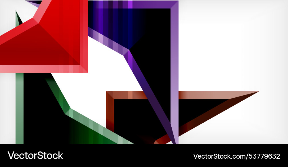 Abstract background color triangles and arrows Abstract background color triangles and arrows Vector Image