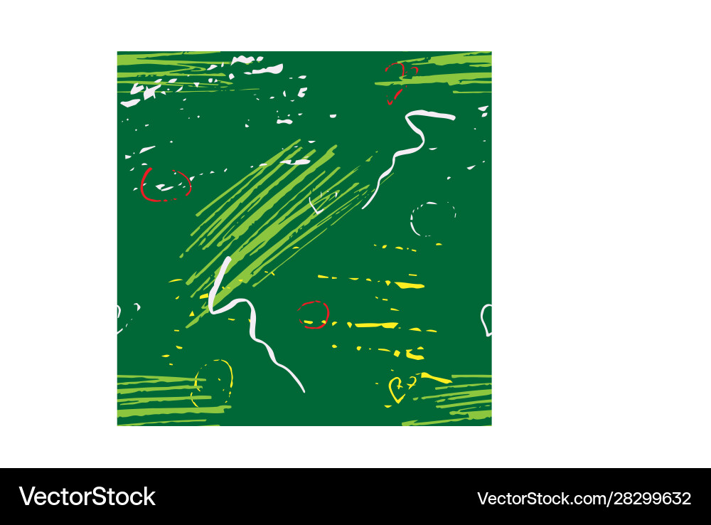 Abstract hand-drawn background with marker vector image