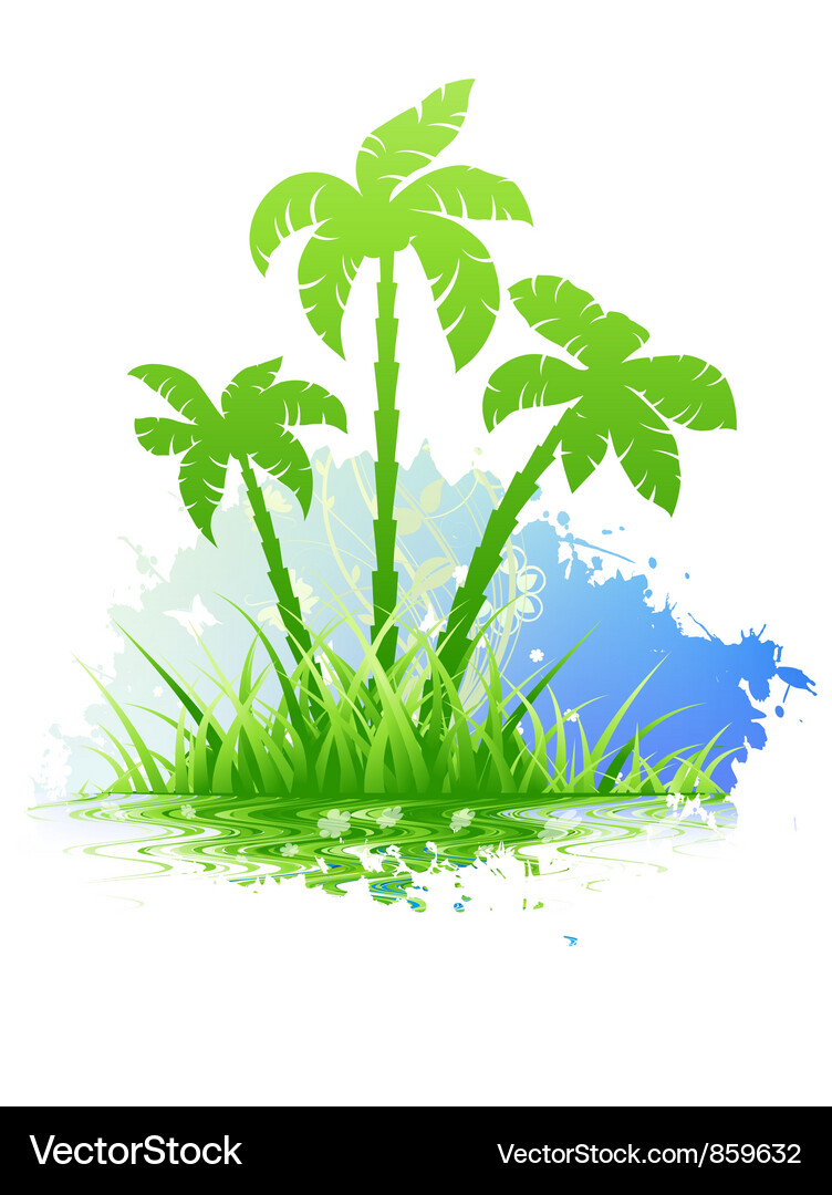 Abstract summer background Vector Image