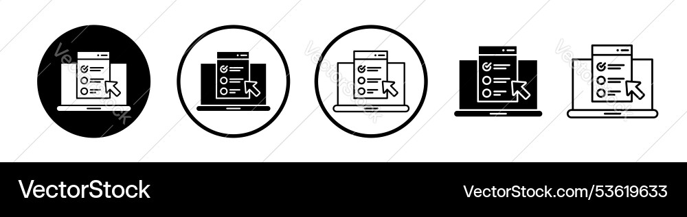 Online Test Icon Vector Images (over 18,000)