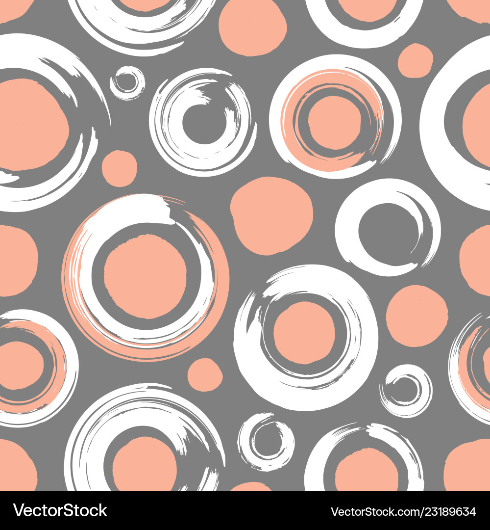 Circle Pattern - Trendy & Stylish vector image