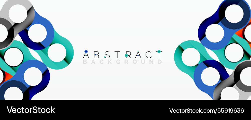 Abstract circle element composition Abstract circle element composition Vector Image
