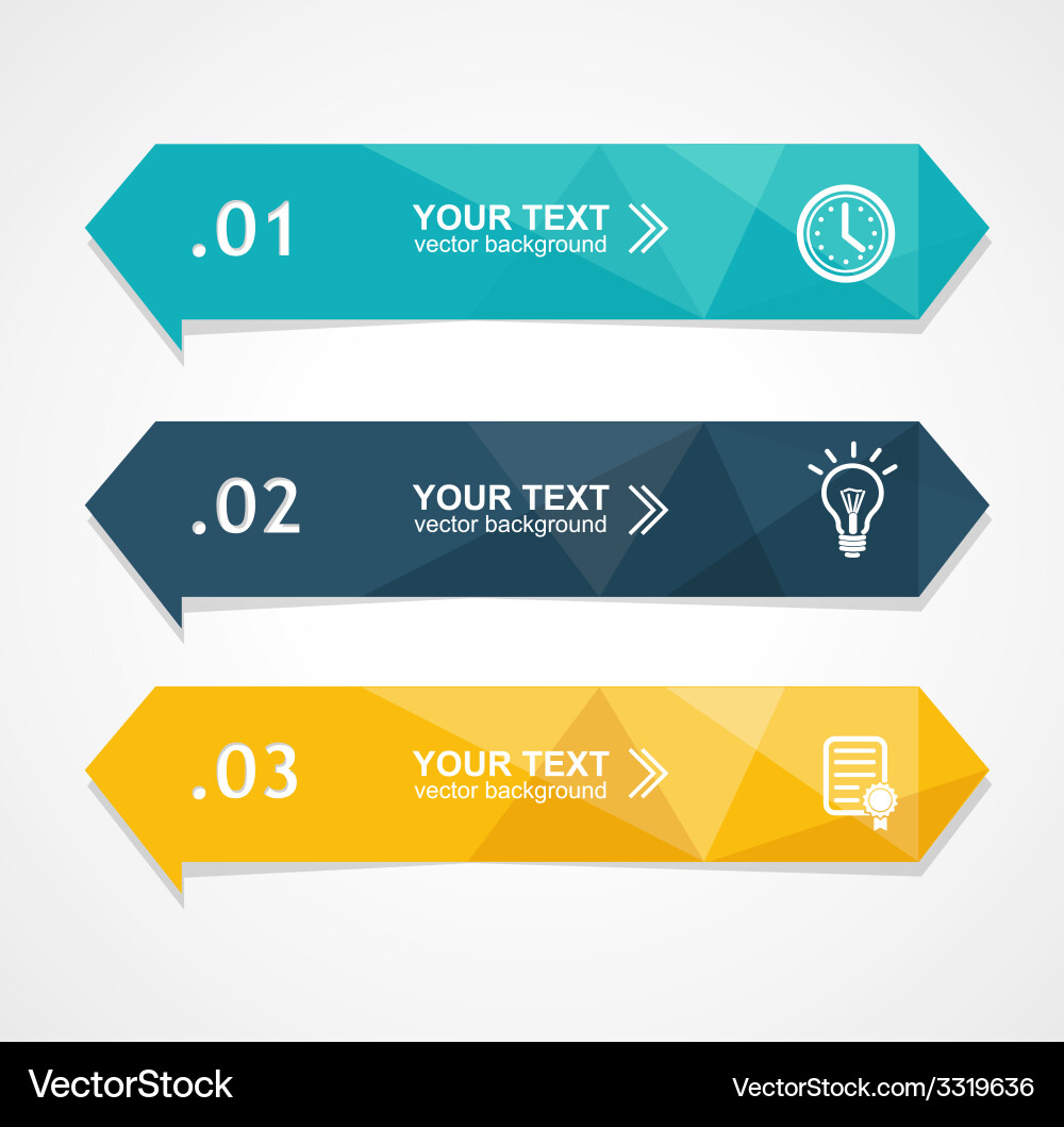 Text Boxes & Color Blocks vector image