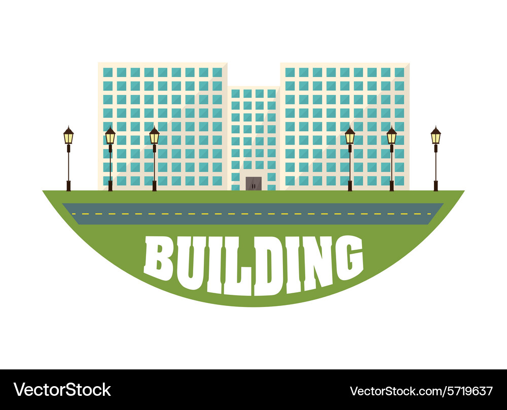 Building design Vector Image
