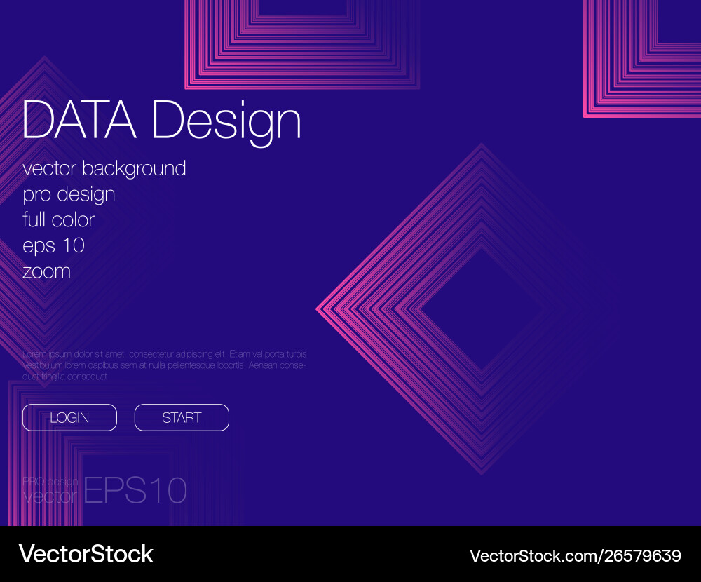 Abstract blend background template for web site Vector Image