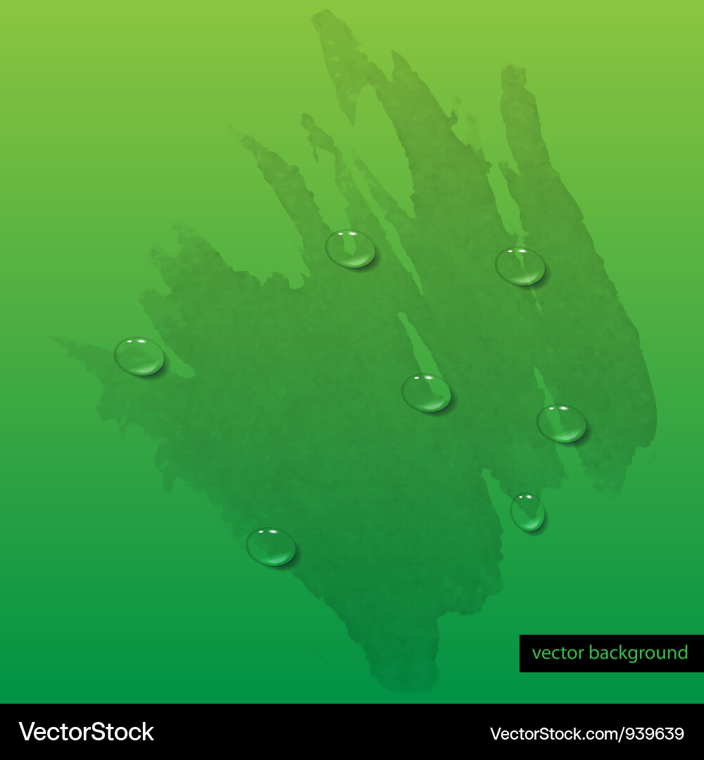 Abstract green background Royalty Free Vector Image