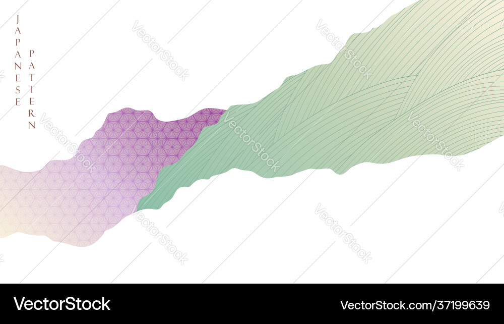 Abstract landscape background with line pattern Abstract landscape background with line pattern vector image