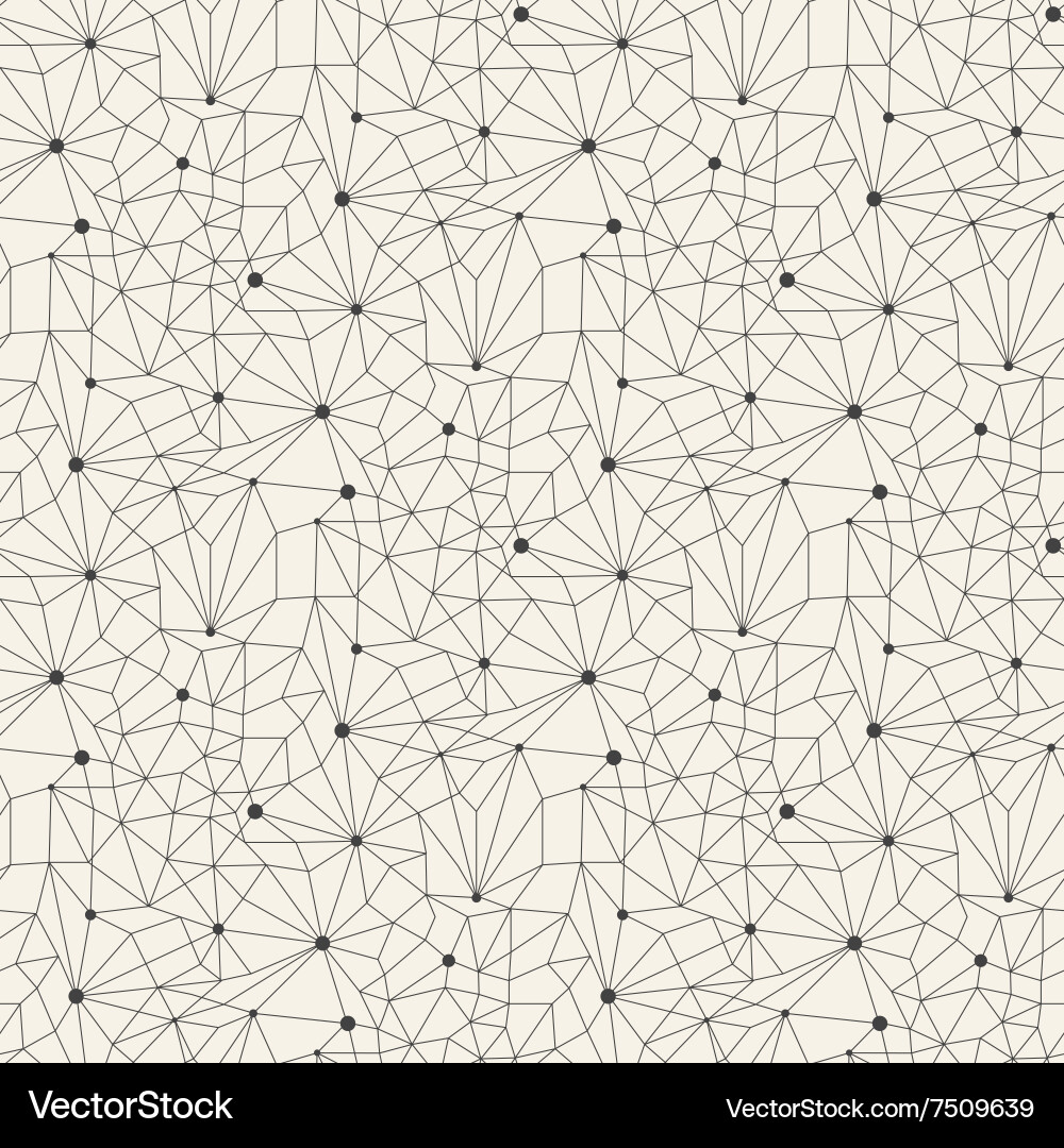 Seamless line abstract pattern tile background vector image
