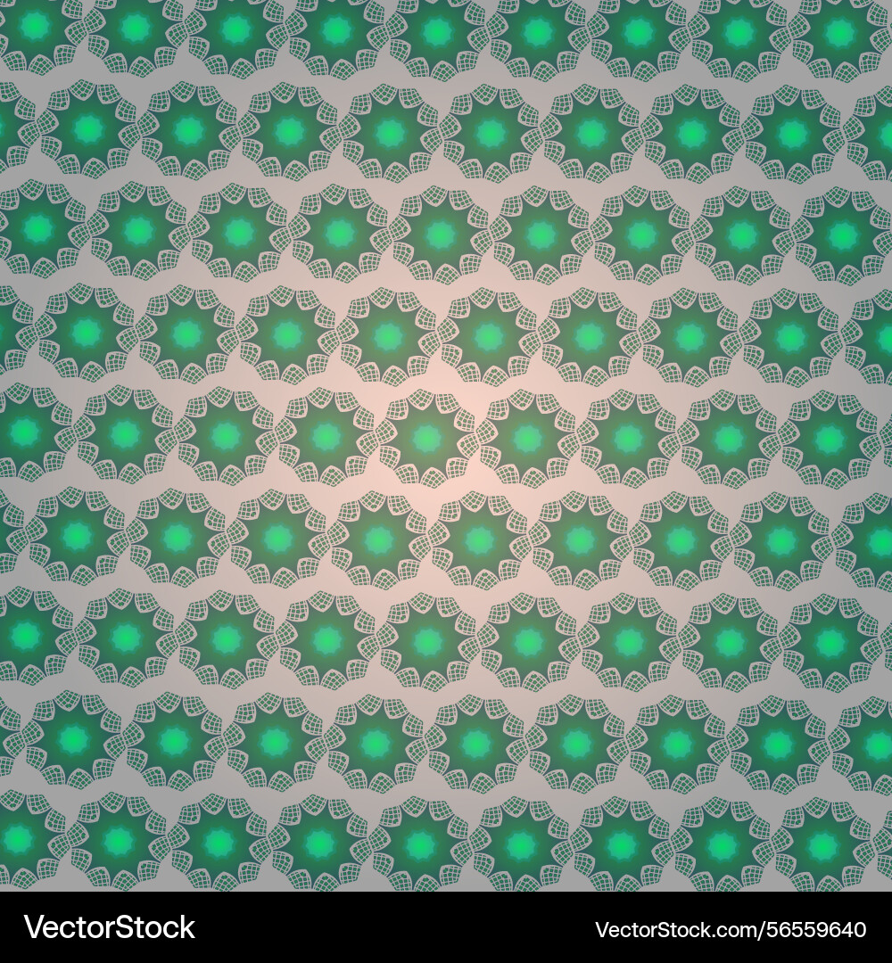 Decorative ethnic pattern in the style Vector Image