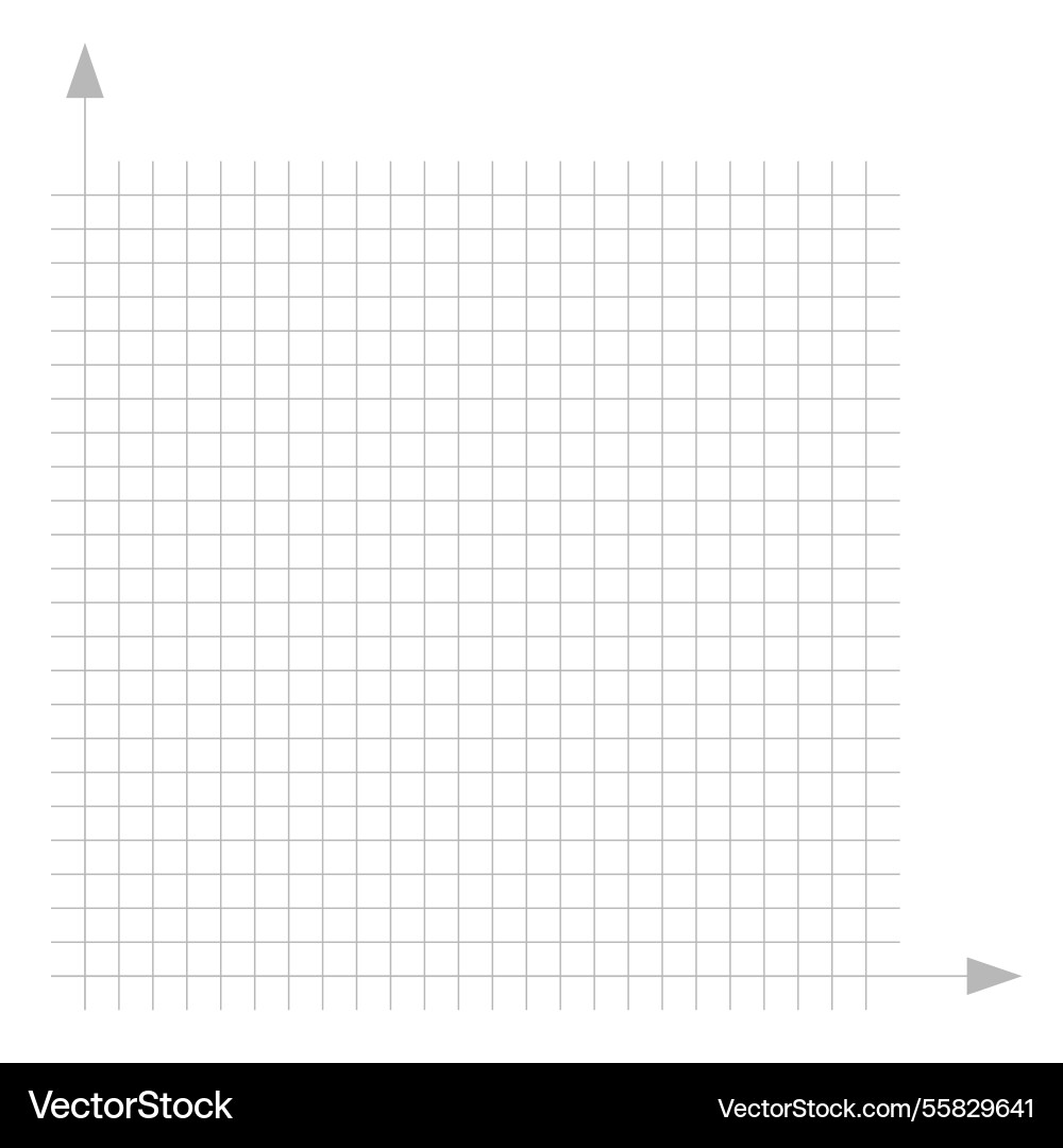 Grid paper mathematical graph cartesian Grid paper mathematical graph cartesian vector image