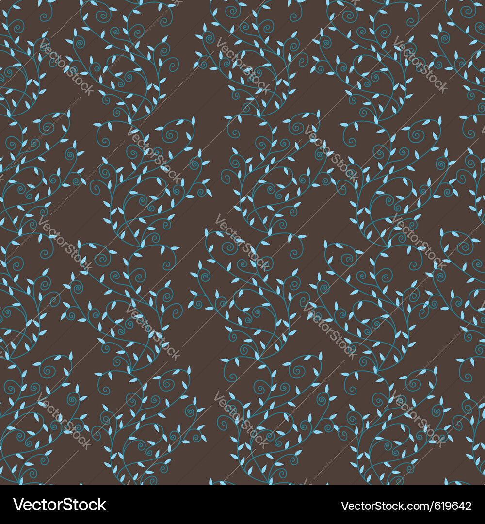Delicate Branch Pattern Vector Image