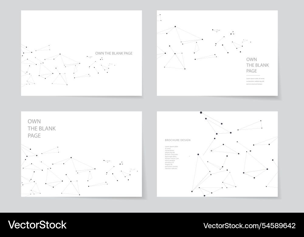Network design connect dots and lines Network design connect dots and lines Vector Image