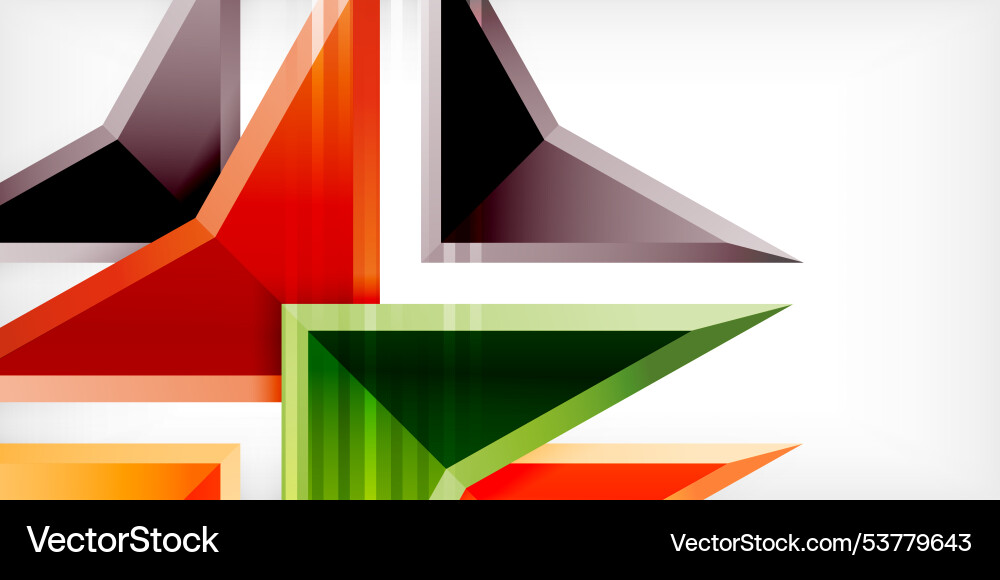 Arrows with 3d effect abstract background Arrows with 3d effect abstract background Vector Image