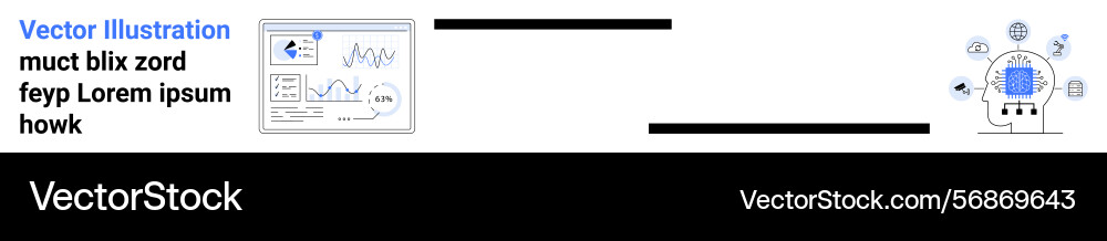 Data analysis interface and artificial Data analysis interface and artificial vector image