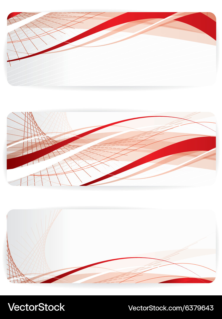 Dynamic Abstract Waves and Lines Background vector image
