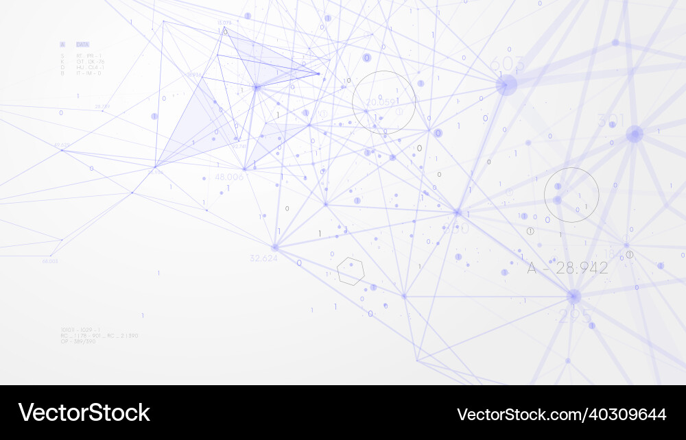 Vernetzte Punkte und Linien Polygone plexus Vernetzte Punkte und Linien Polygone plexus vektorbild