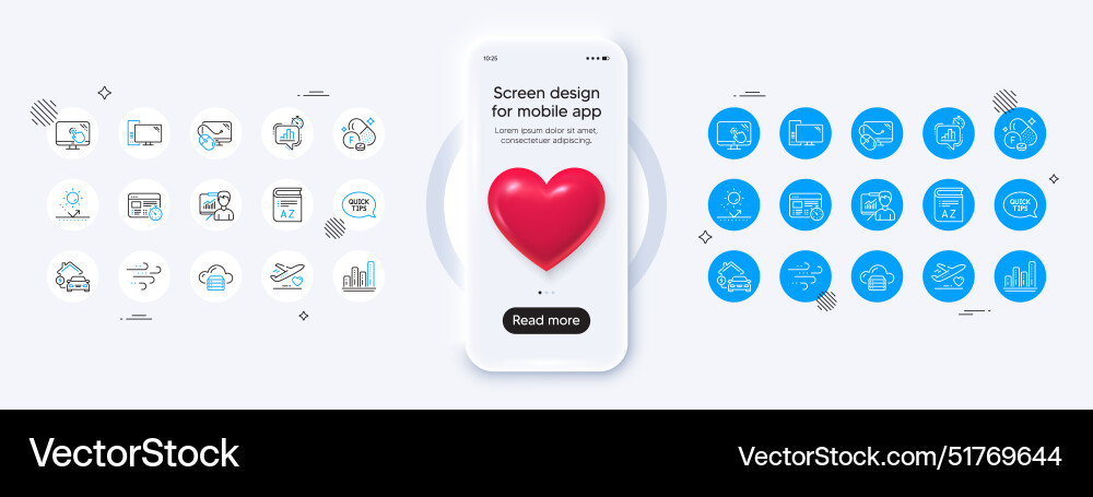 Web timer computer mouse and statistics Vector Image