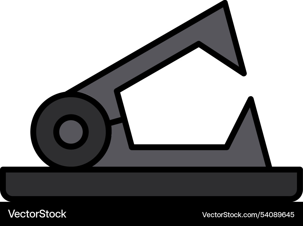 Stapler remover line filled icon design Vector Image