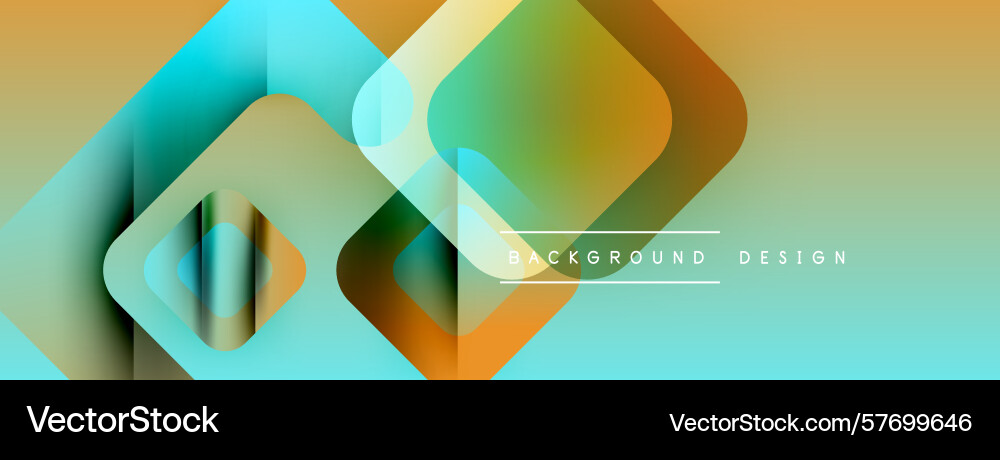 Abstract geometric shapes overlap creating Abstract geometric shapes overlap creating Vector Image