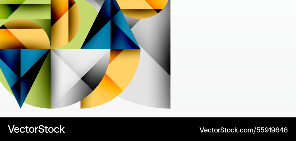 Modern abstract composition with layered circles Modern abstract composition with layered circles vector image