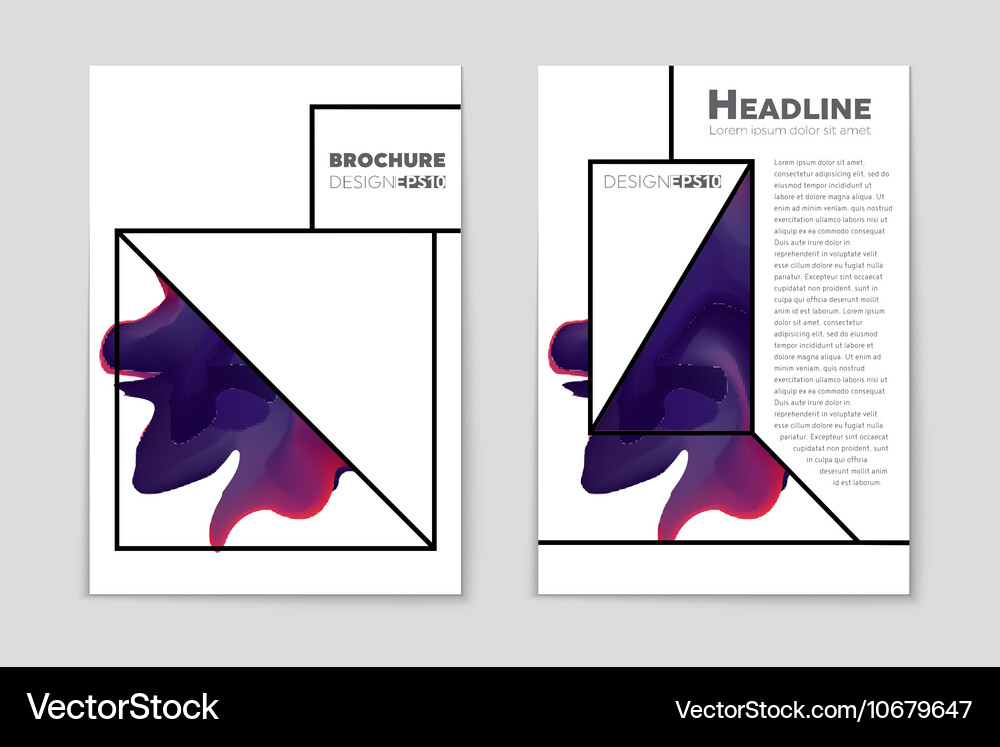 Abstract layout background for web Vector Image