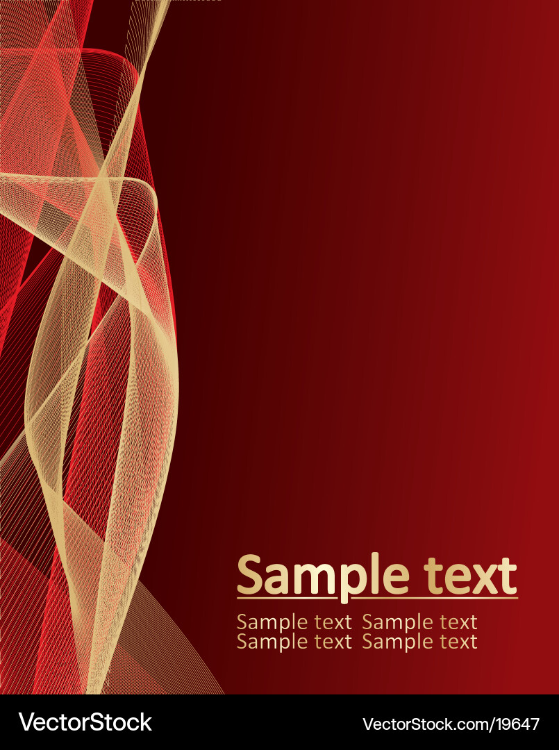 Angular Gold Lines Background vector image
