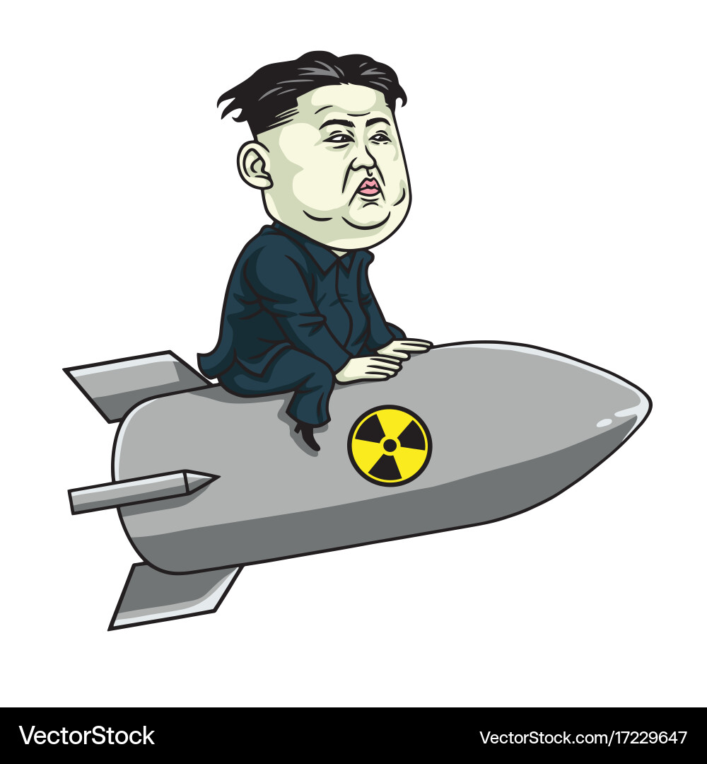 kim-jong-un-on-nuclear-rocket-weapon-cartoon-vector-17229647.jpg