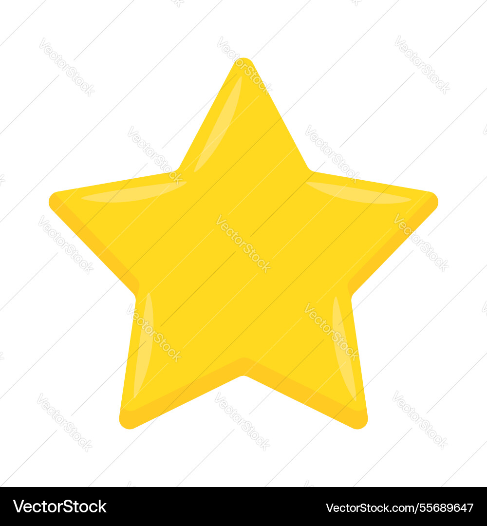 Star sign emoji icon symbol Star sign emoji icon symbol Vector Image