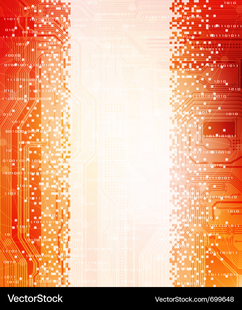 Binary Code Background vector image