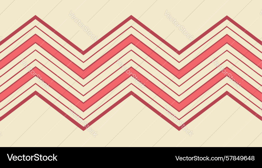 Dynamic geometric zigzag pattern seamless Vector Image