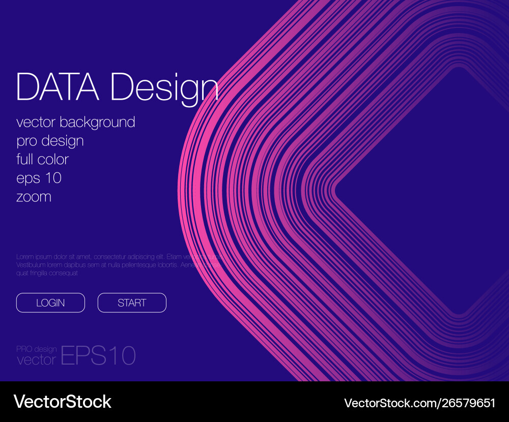 Abstract blend background template for web site Vector Image