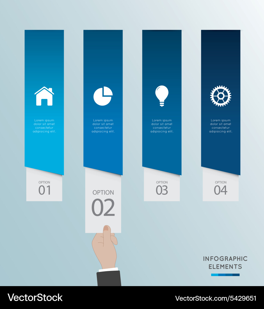 Infographic b154 Royalty Free Vector Image - VectorStock