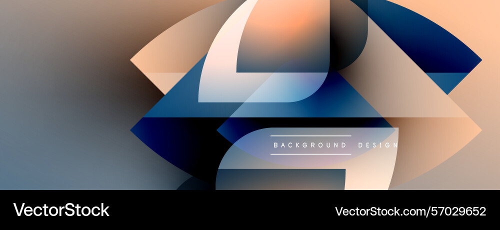 Abstract design features layered shapes gradient Abstract design features layered shapes gradient vector image