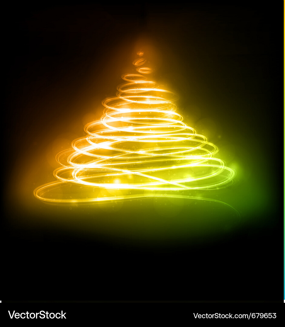 Christmas tree Vector Image