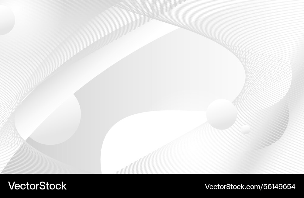Abstract white wave pattern background Vector Image
