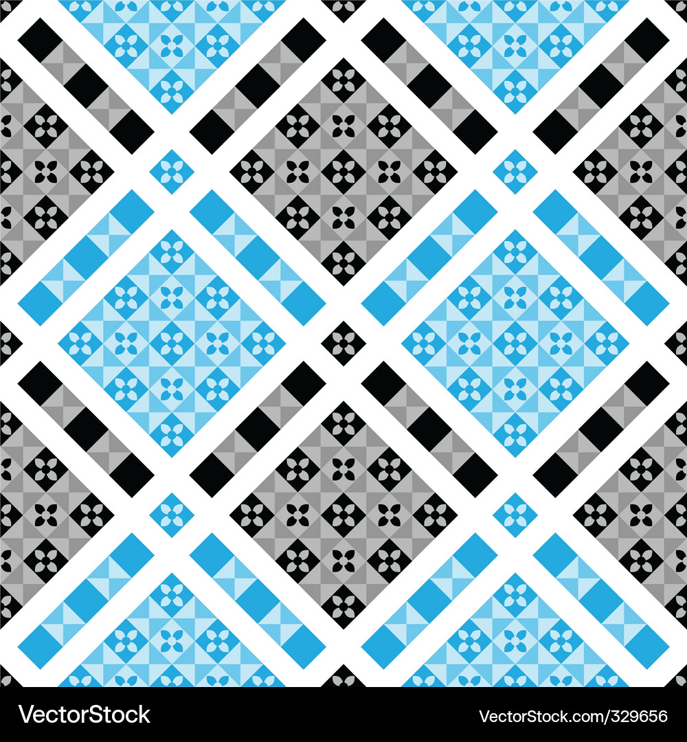 Checked pattern Vector Image