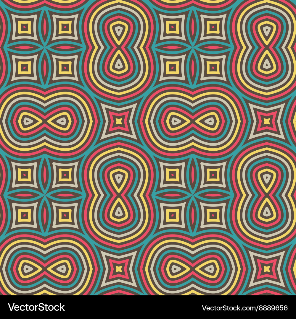 Intricate Ethnic Pattern vector image