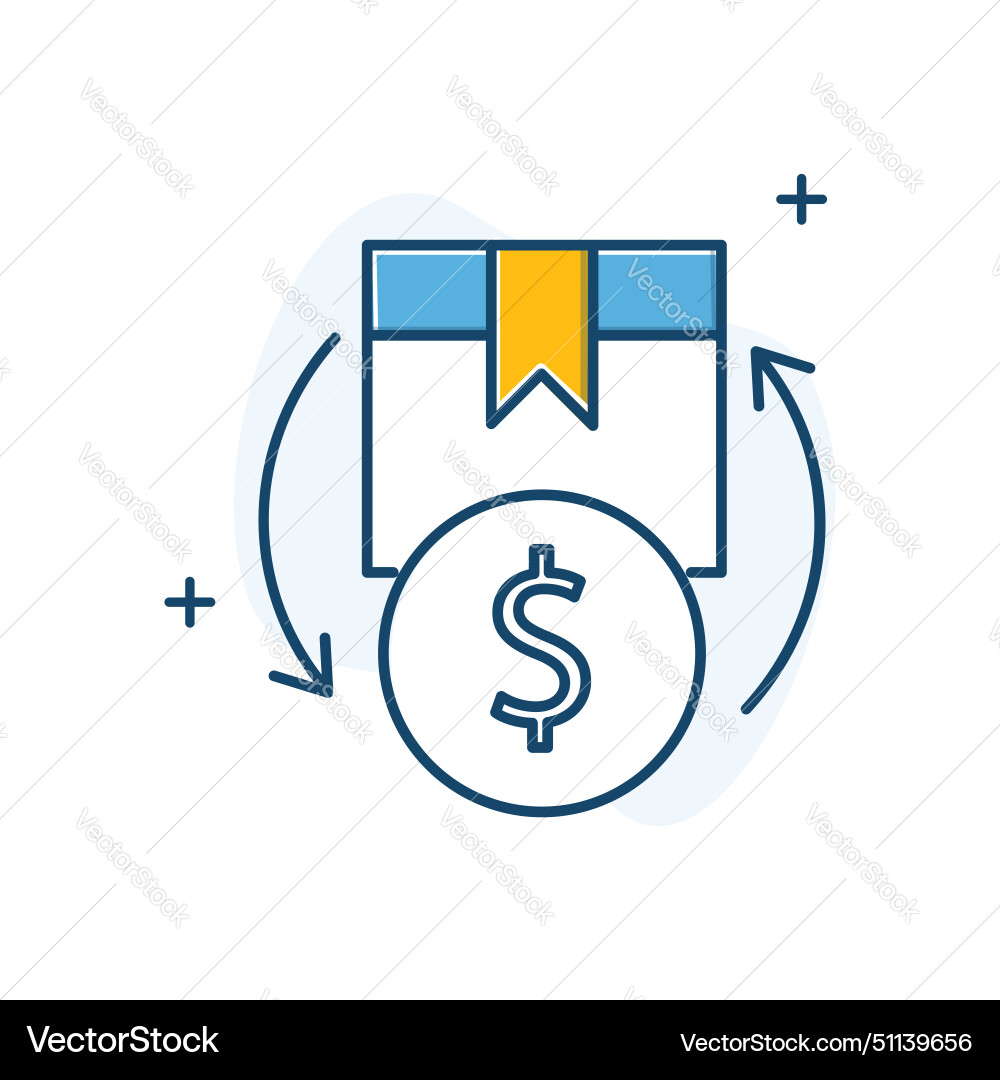 Inventory optimizing levels icon design vector image