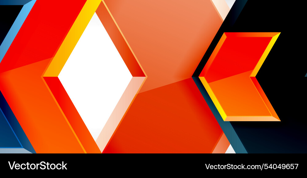 Technology dynamic arrow geometric background Technology dynamic arrow geometric background Vector Image