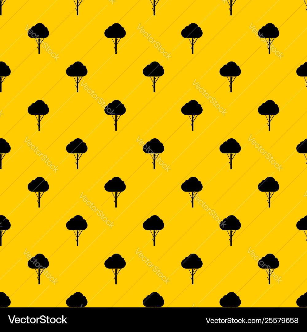 Tree pattern Vector Image