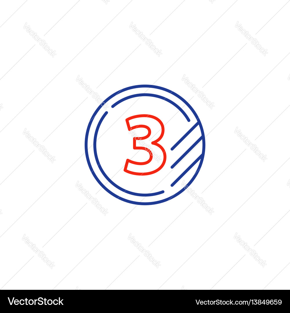 Grade mark line icons upgrade class fast services vector image