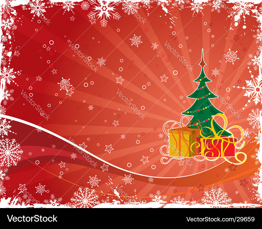 Snowflake Background Vector Image
