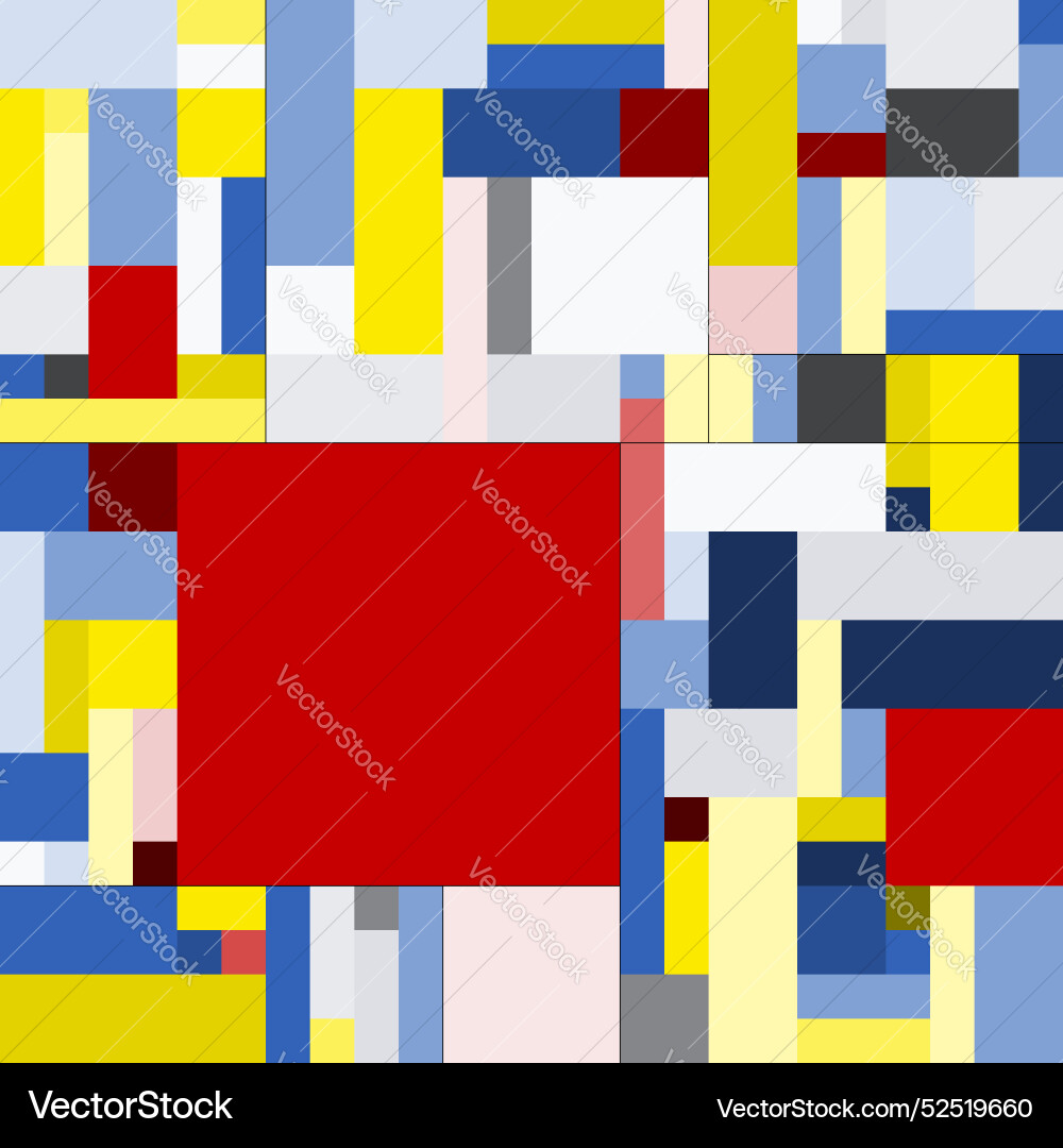 Abstract pattern with colorful tones and a red Abstract pattern with colorful tones and a red vector image
