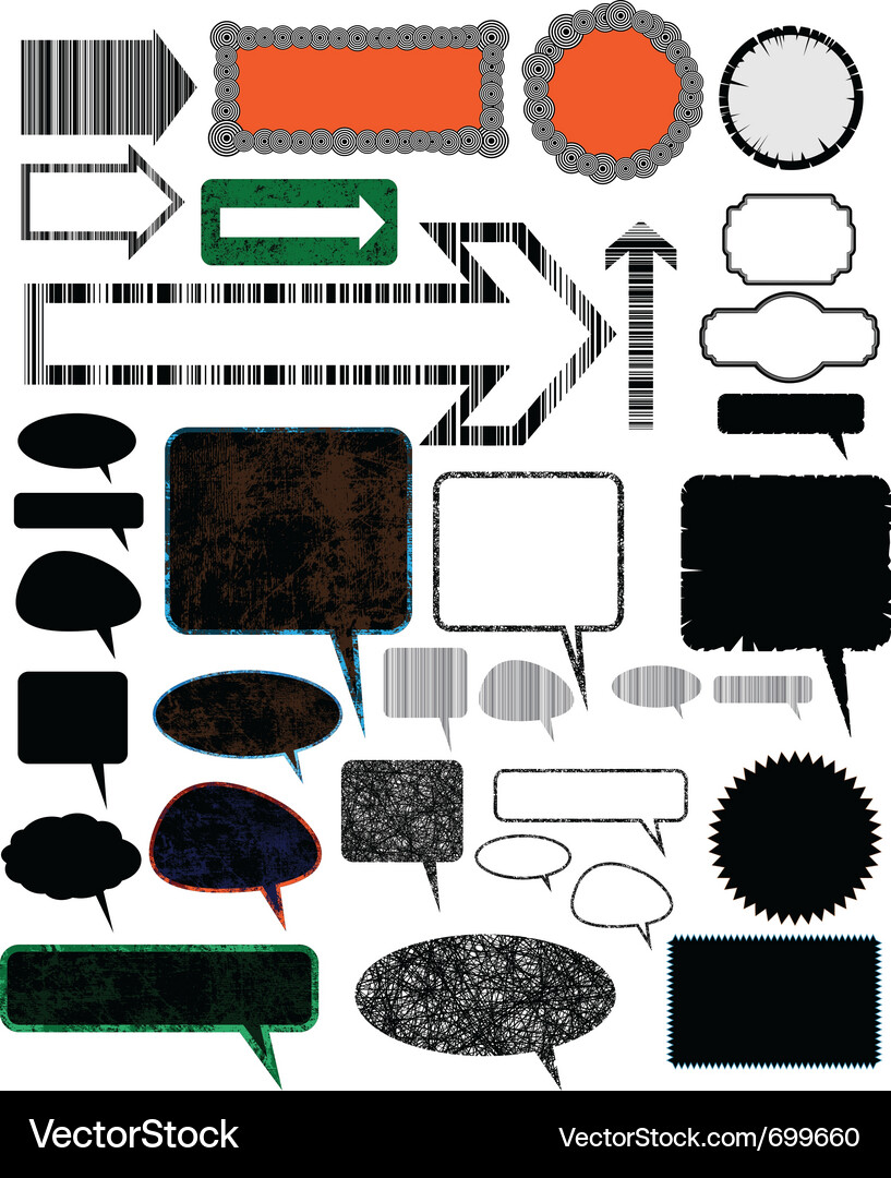Design elements Vector Image