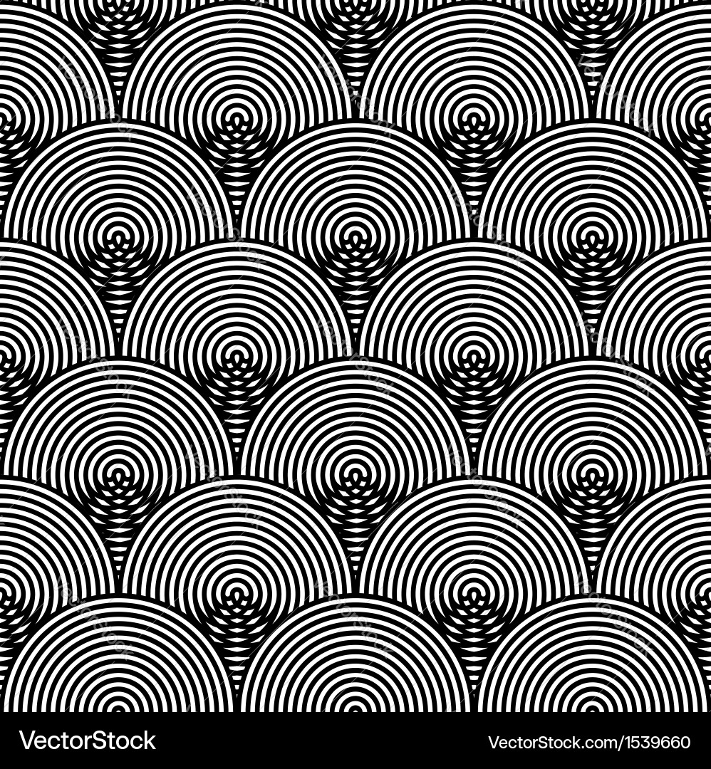 Psychedelic Circular Pattern vector image
