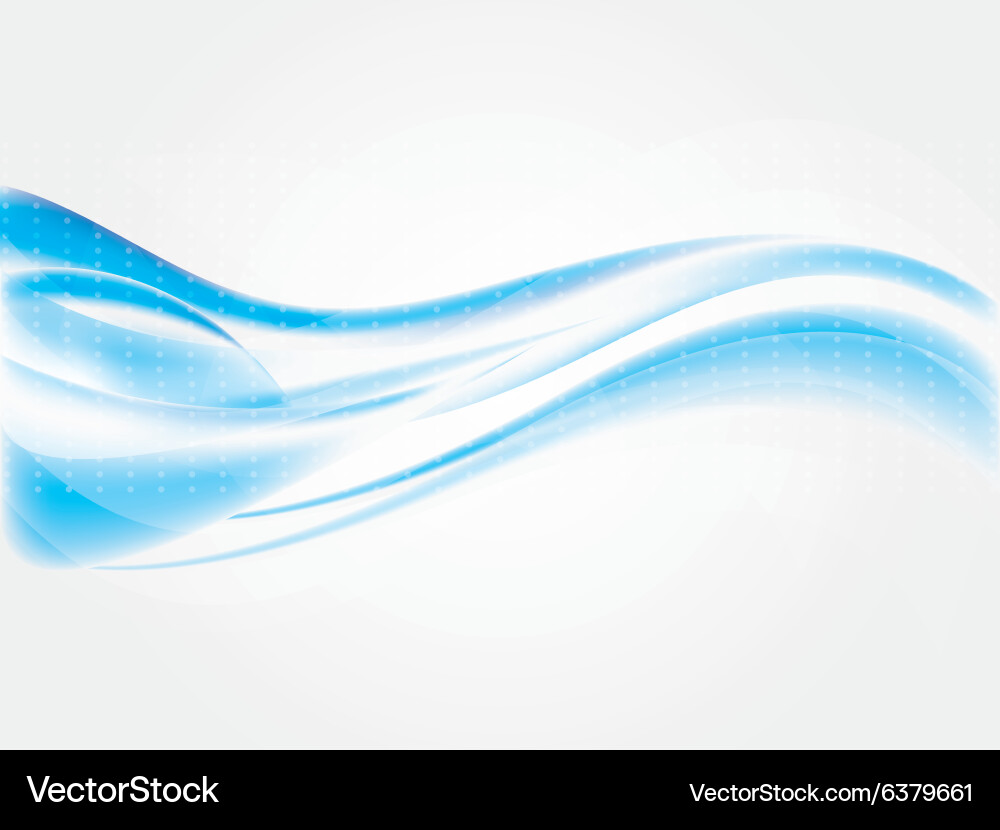 Abstract background with waves and lines vector image