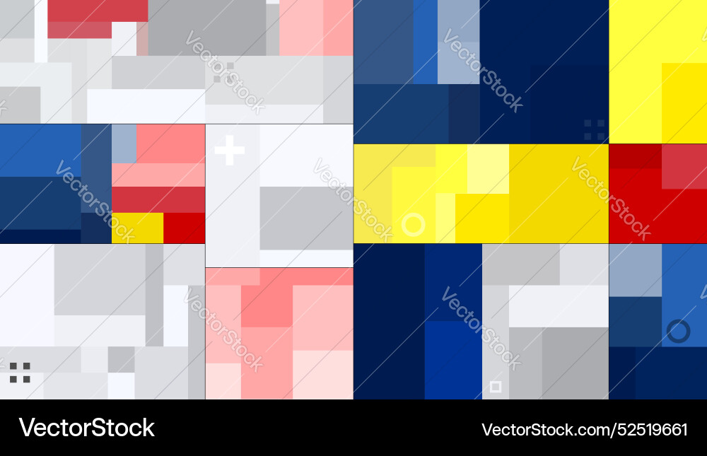 Bold pixelated representation of abstract Bold pixelated representation of abstract vector image